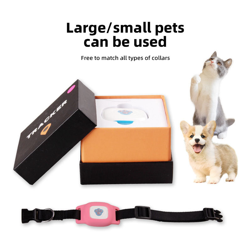 Smart Pet GPS Tracker Collar – Real-Time Positioning for Dogs, Cats, Cattle & Sheep – Anti-Loss & Smart Tracking - TrueSpyTech