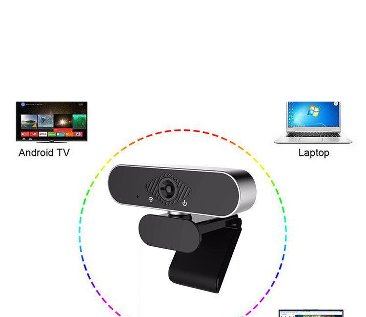 HD 1080P USB Webcam with Microphone – Plug & Play Video Camera for PC - TrueSpyTech
