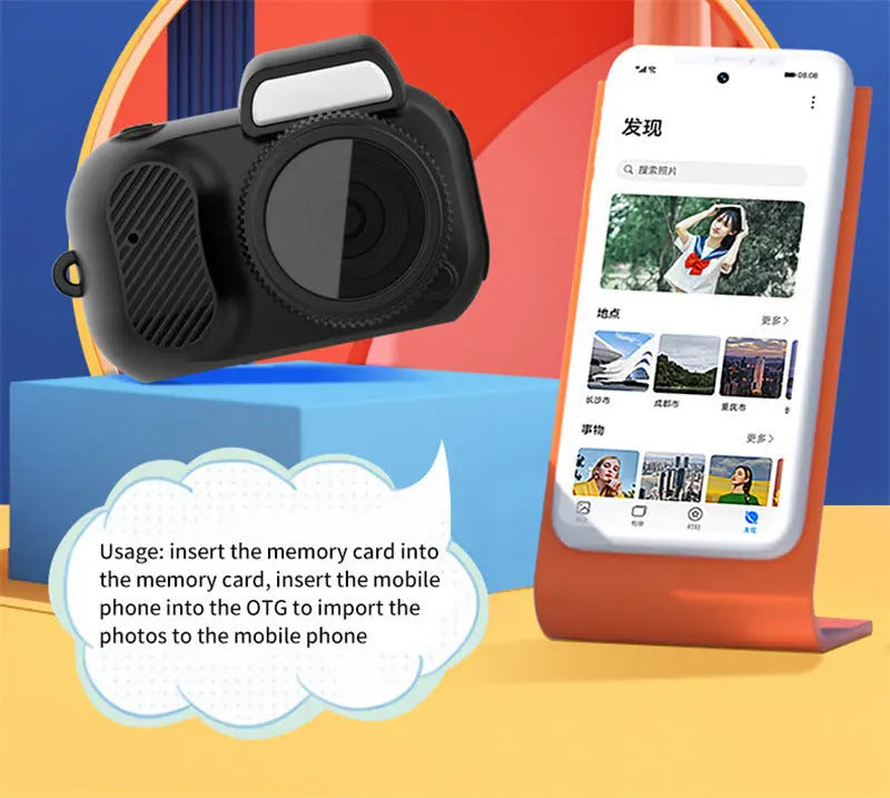 1080P Mini HD Camcorder with Display - TrueSpyTech