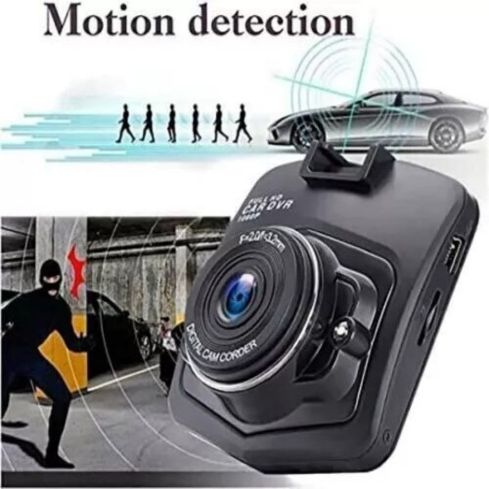 1080P 2.4" Car Dash Cam – Front/Rear, Night Vision, G‑Sensor - TrueSpyTech