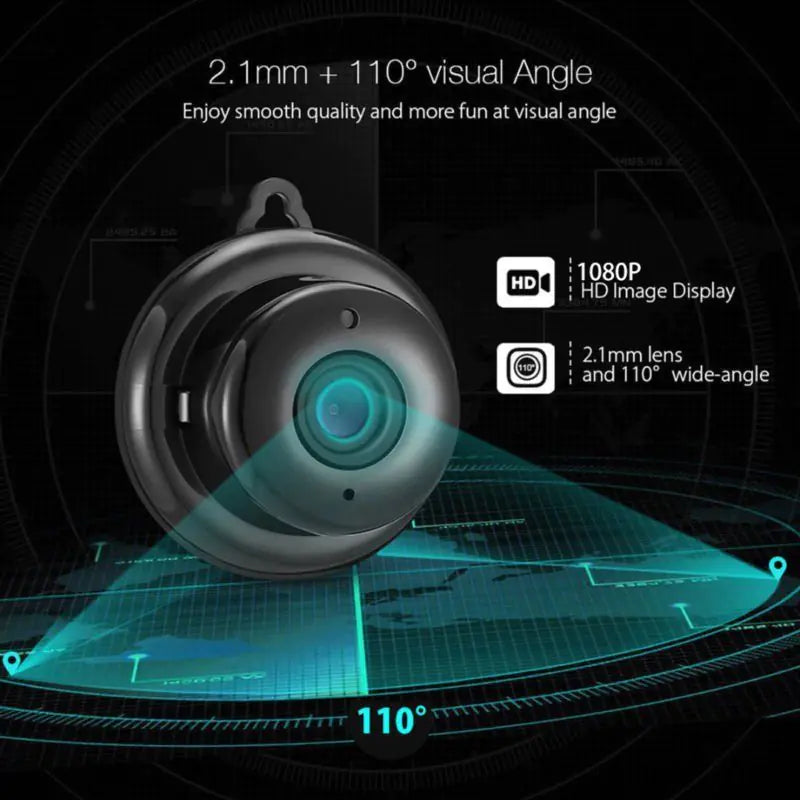 Mini Wi‑Fi Hidden IP Camera - TrueSpyTech