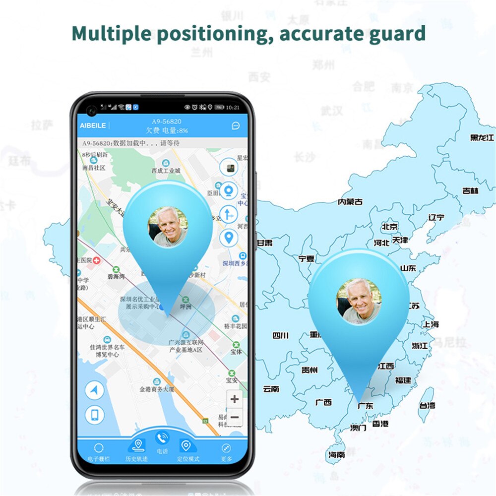 Kebidumei Mini GPS Tracker – Real-Time GSM Locator for Kids, Pets & Vehicles with Google Maps - TrueSpyTech