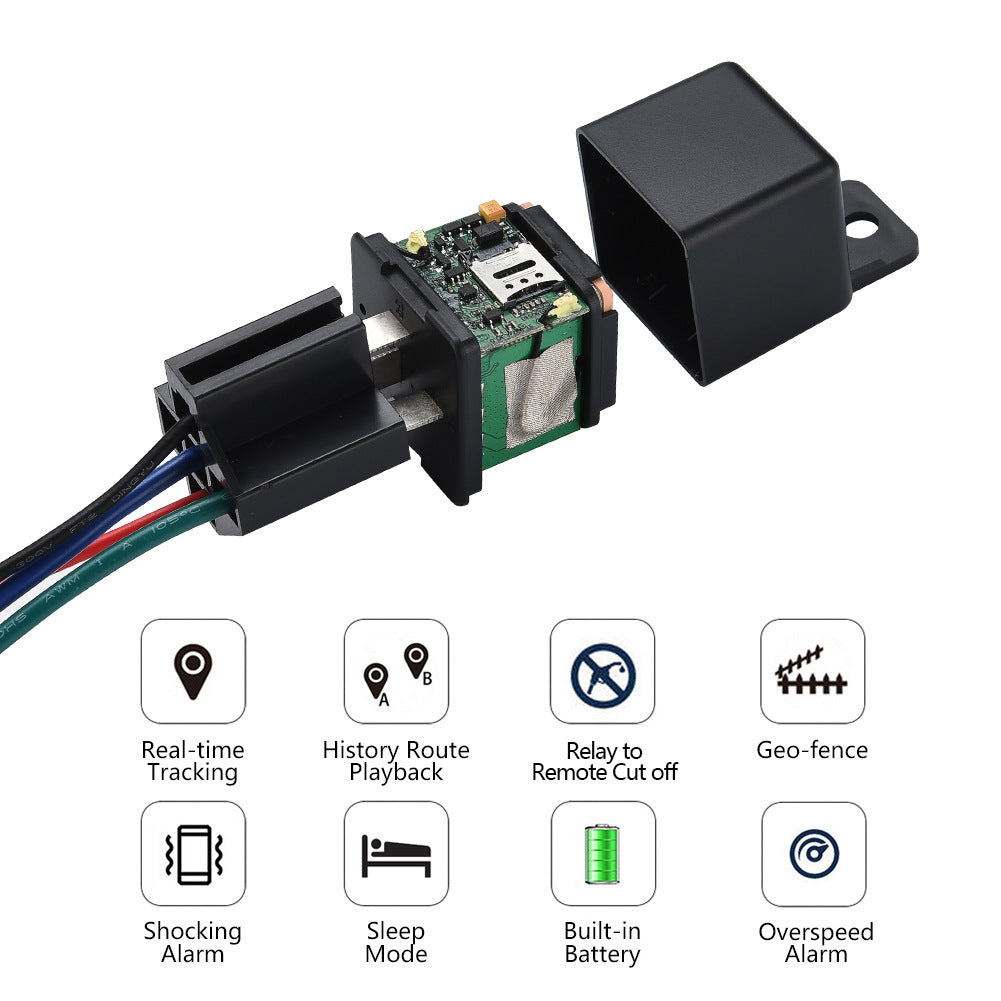 ST‑907 GPS Vehicle Tracker & Relay - TrueSpyTech