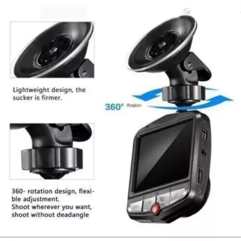 1080P Full HD Front & Rear Dash Cam - TrueSpyTech