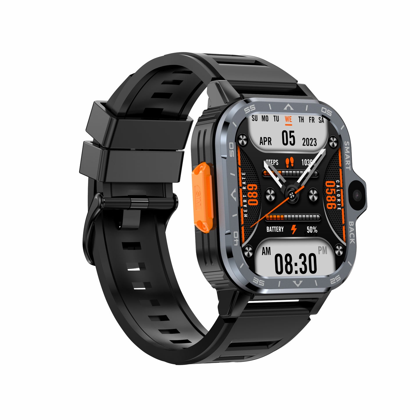 AP8 Smartwatch 4G – Dual HD Camera, GPS, WiFi, Health Monitoring (2+16Go) - TrueSpyTech