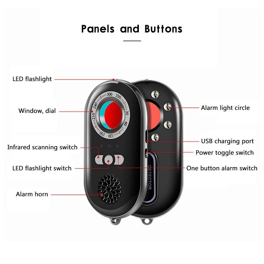 Multi‑Mode Camera & Lens Detector - TrueSpyTech