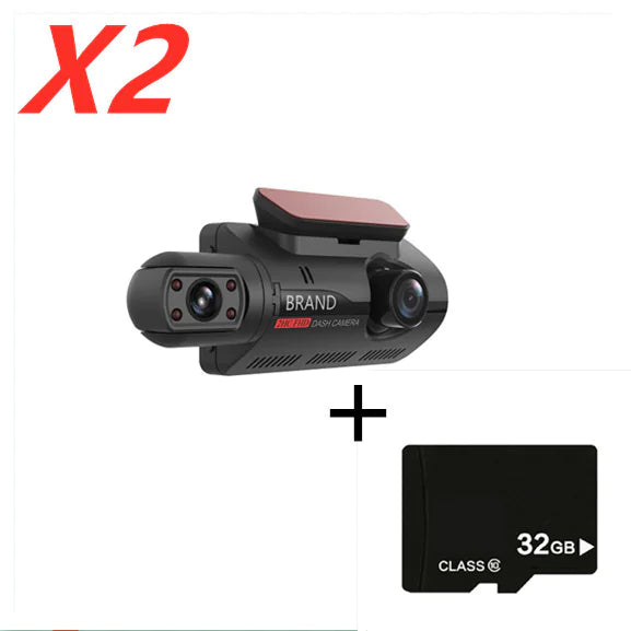 A68 1080P Dual‑Lens Dash Cam - TrueSpyTech