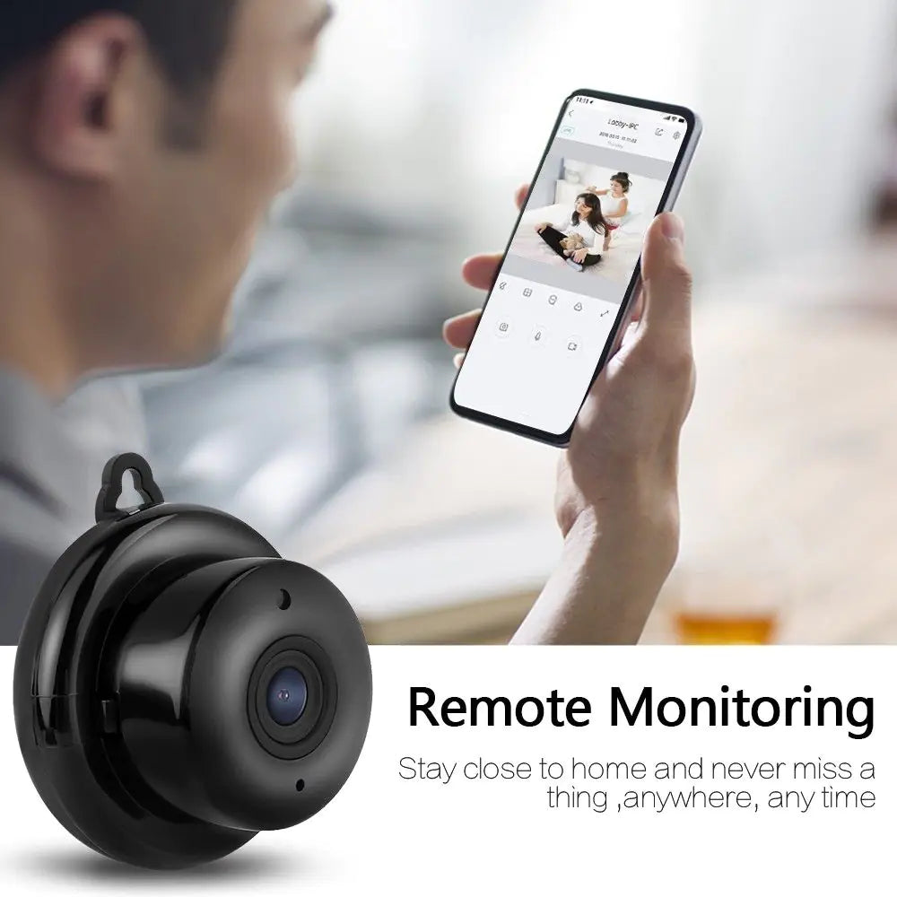 Mini Wi‑Fi Hidden IP Camera - TrueSpyTech