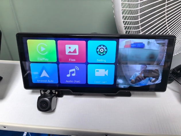 10.26″ Car GPS Navigation & Dual Dash Cam - TrueSpyTech