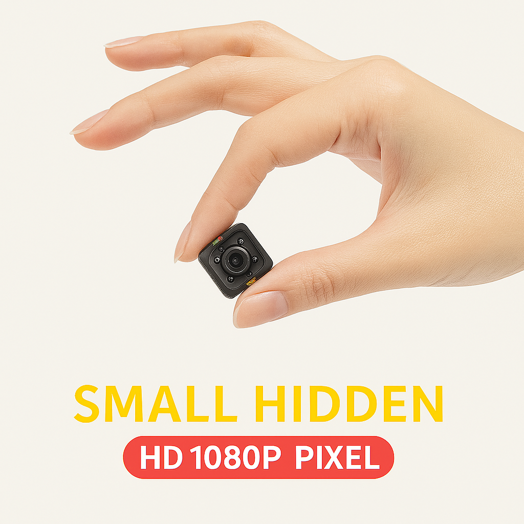 SQ11 1080P Mini Motion‑Detection Night‑Vision Camera - TrueSpyTech