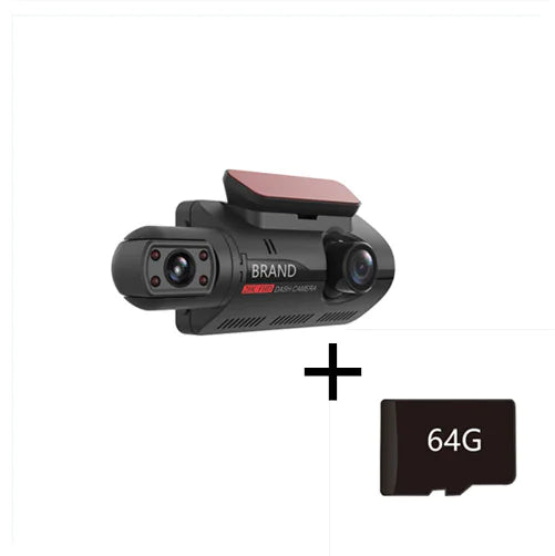 A68 1080P Dual‑Lens Dash Cam - TrueSpyTech