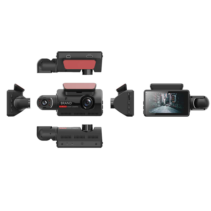 A68 1080P Dual‑Lens Dash Cam - TrueSpyTech