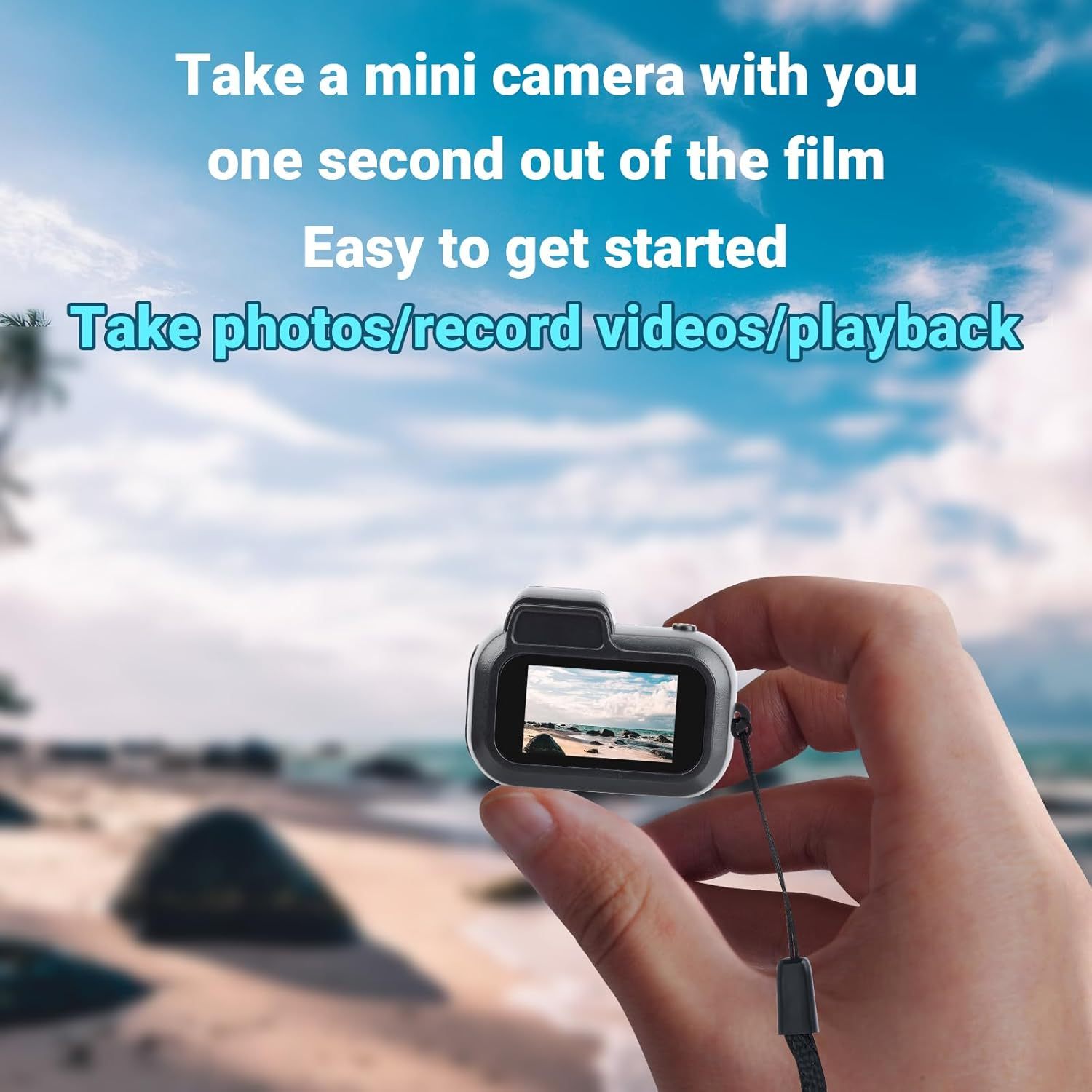 Keychain Mini 1080P Pocket Camera - TrueSpyTech