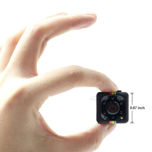 SQ11 Mini Spy Camera – HD 1080P, Night Vision, Motion Detection, 140° Wide Angle - TrueSpyTech