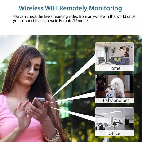 NX5 Wireless Wi-Fi Indoor Security Camera - TrueSpyTech