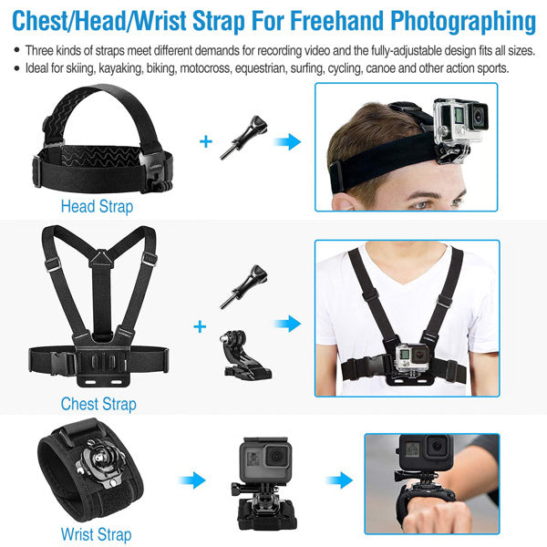 26‑in‑1 Camera Accessories Kit - TrueSpyTech