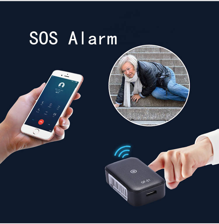 GF21 Mini GPS Tracker – No Installation Needed | Anti-Theft Alarm for Cars, Pets, Kids & Elderly - TrueSpyTech