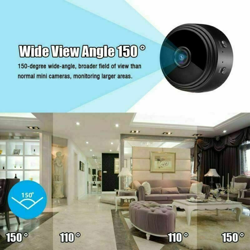 Mini Wi‑Fi Spy Camera 1080P HD DVR Night Vision - TrueSpyTech