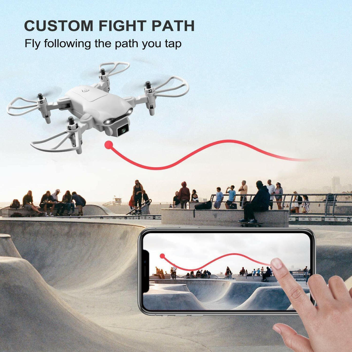 4D V9 HD Camera Mini Drone – Kids’ RC Toy - TrueSpyTech