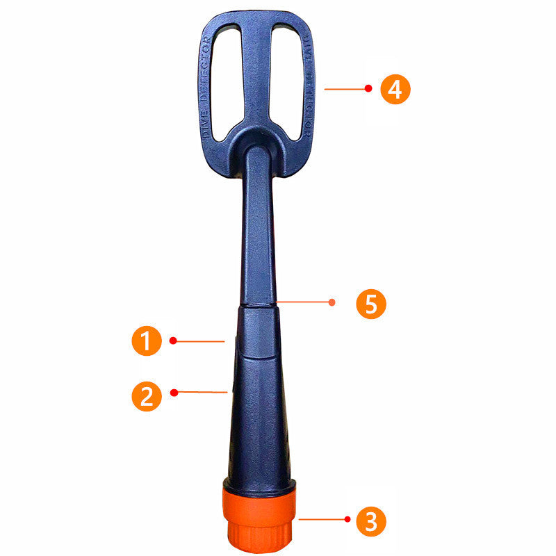 Waterproof Underwater Coil Metal Detector - TrueSpyTech