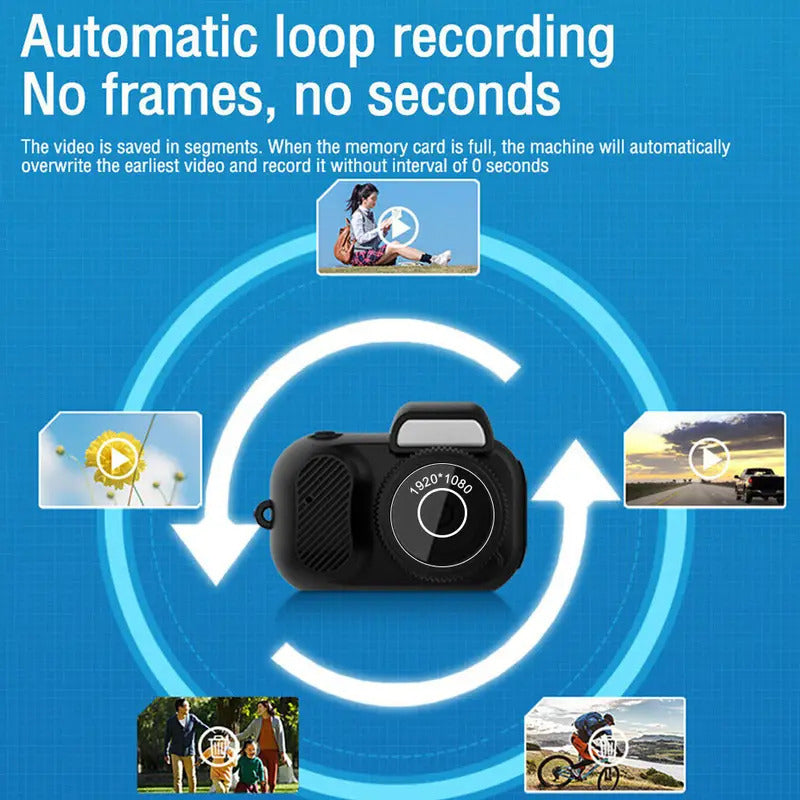 Keychain Mini 1080P Pocket Camera - TrueSpyTech