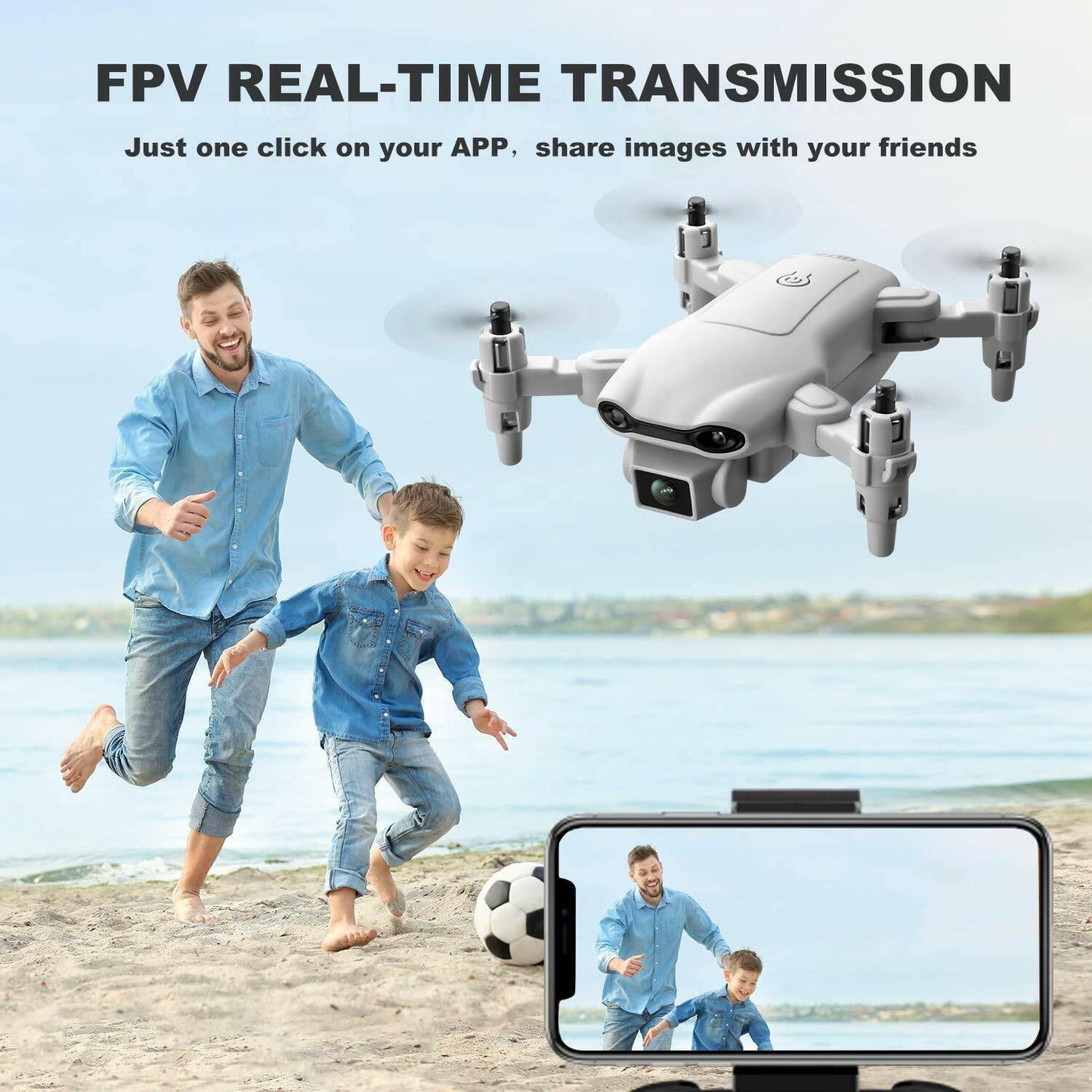 4D V9 HD Camera Mini Drone – Kids’ RC Toy - TrueSpyTech