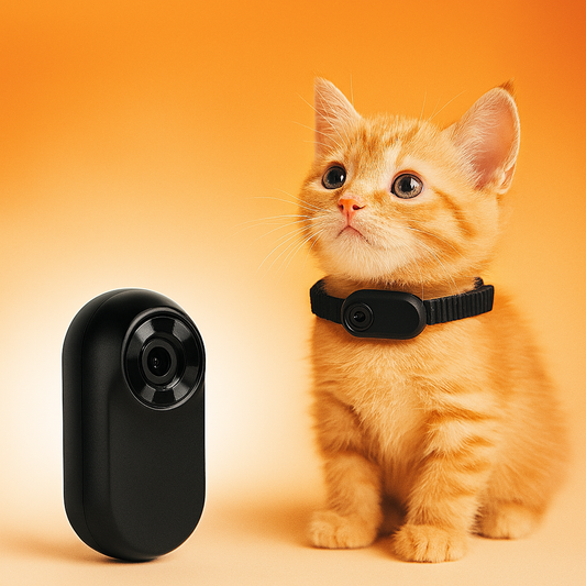 Mini Magnetic Sports Camera – 1080P HD Clip Cam for Pets, Cycling & Outdoor Use - TrueSpyTech